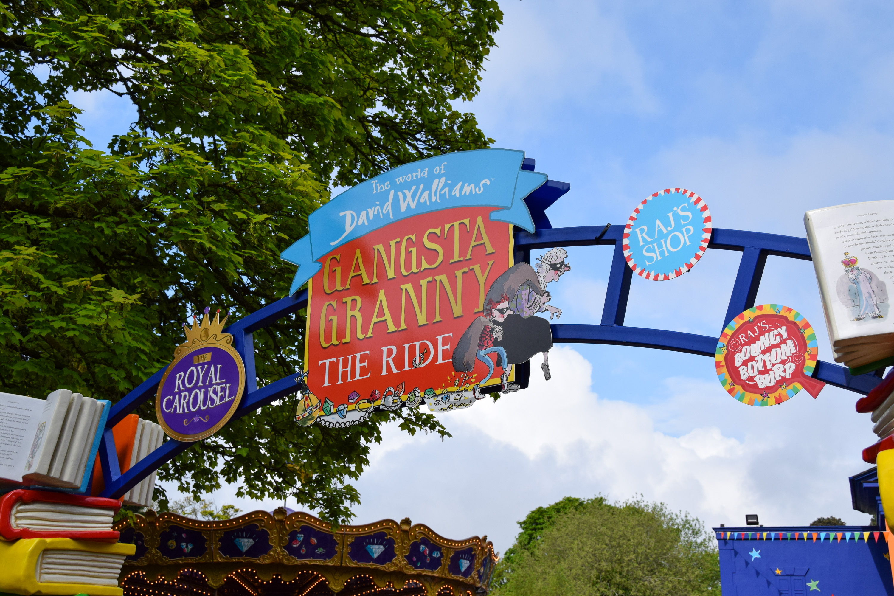World Of David Walliams And Gangsta Granny The Ride Now Open
