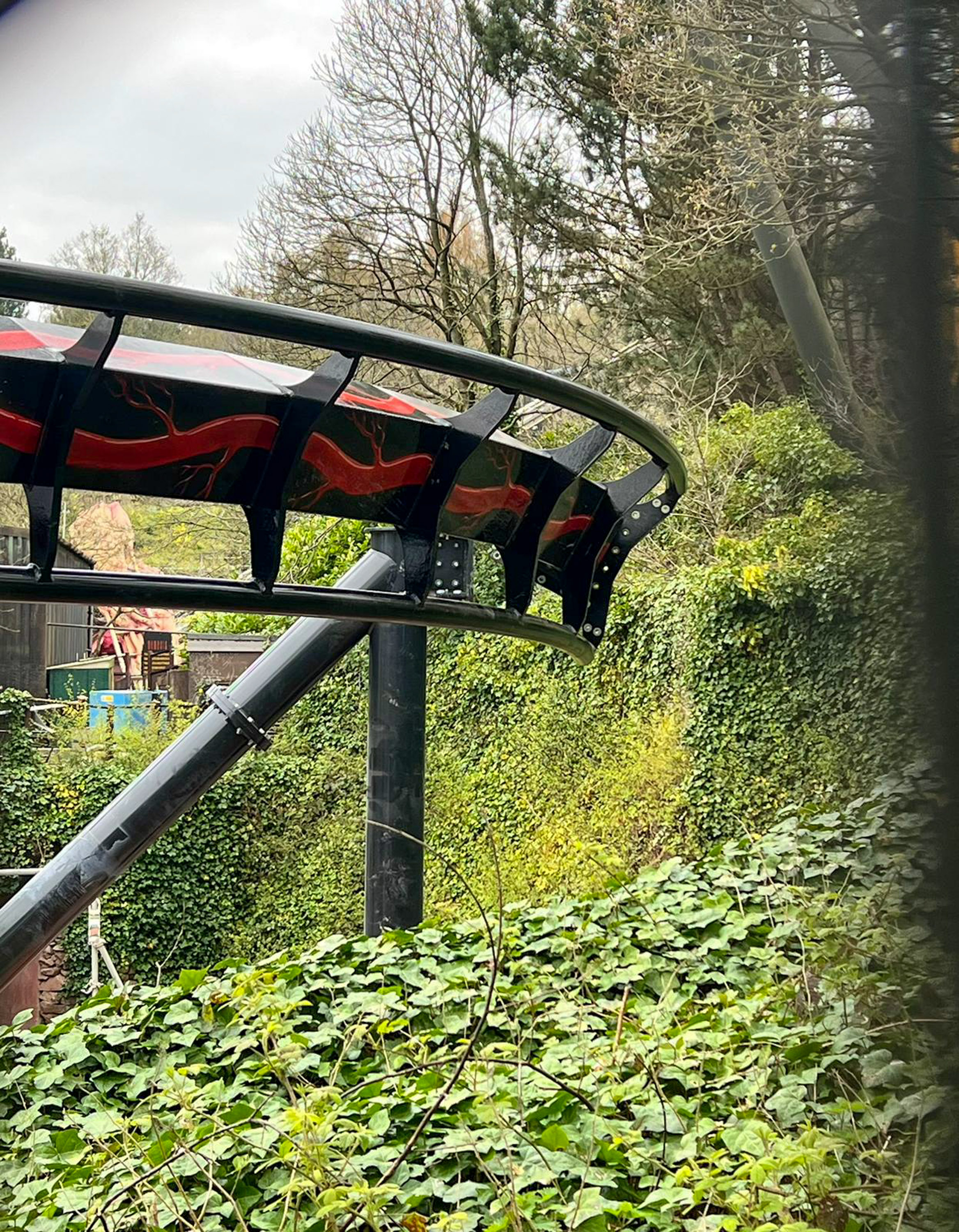 First Sections Of Nemesis Track Installed