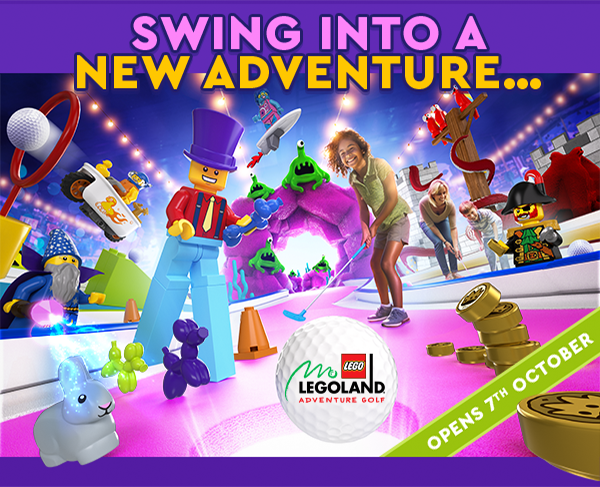Swing into a new adventure At Legoland Windsor