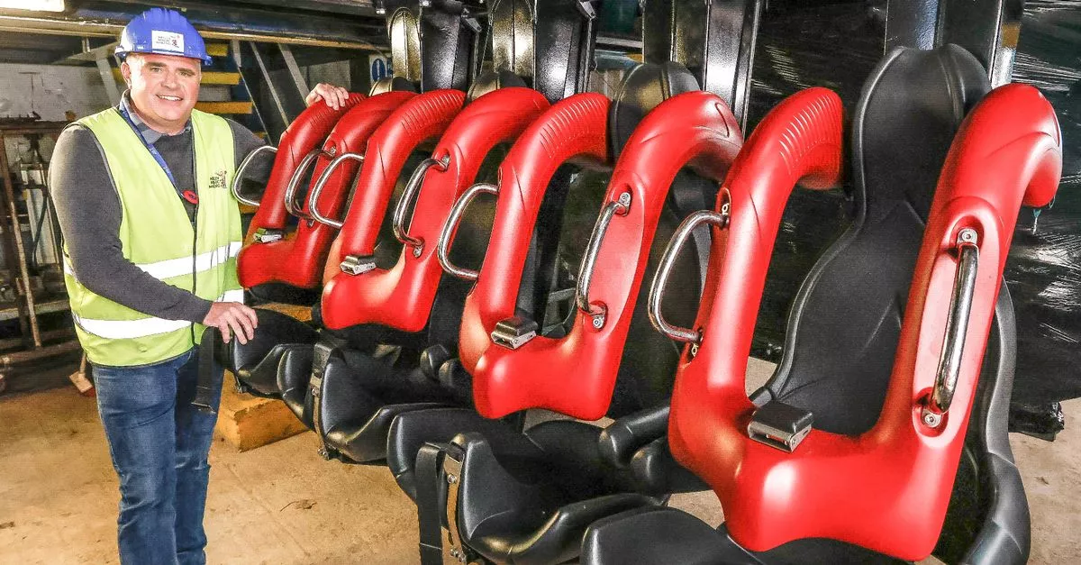 Nemesis Trains Refurbished And Delivered Back To Alton Towers
