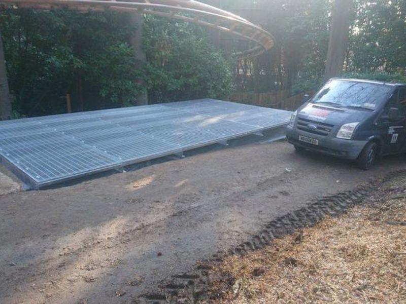 Garmendale evacuation platform
