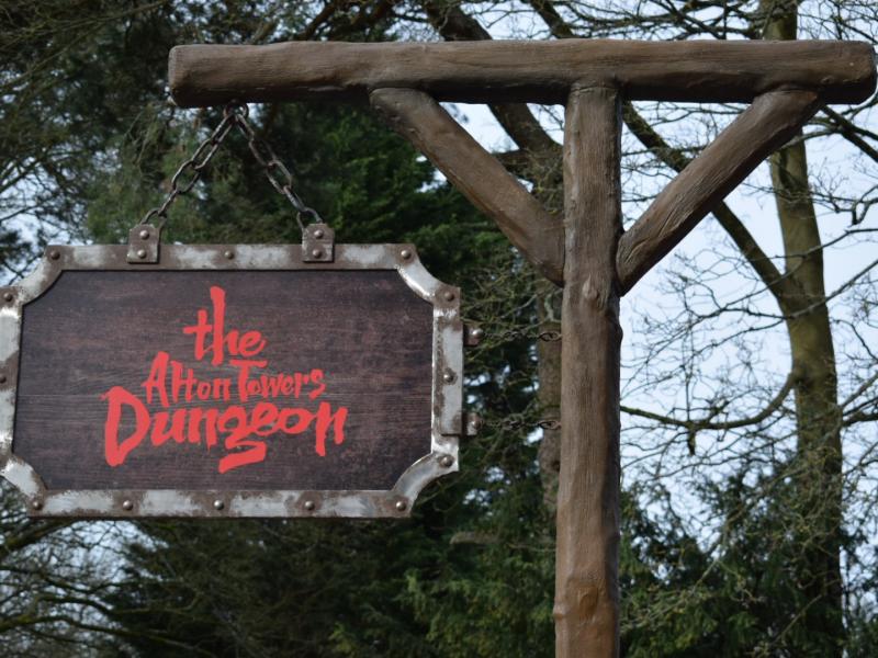 Alton Towers Dungeons Open Day