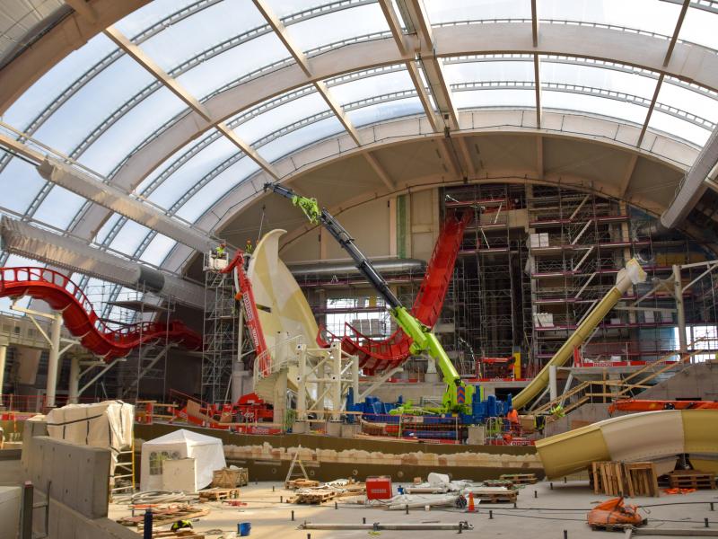 Liseberg Oceana Waterpark Construction Site Tour