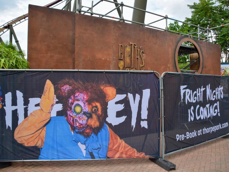 Fright Nights 2023 Construction Beings