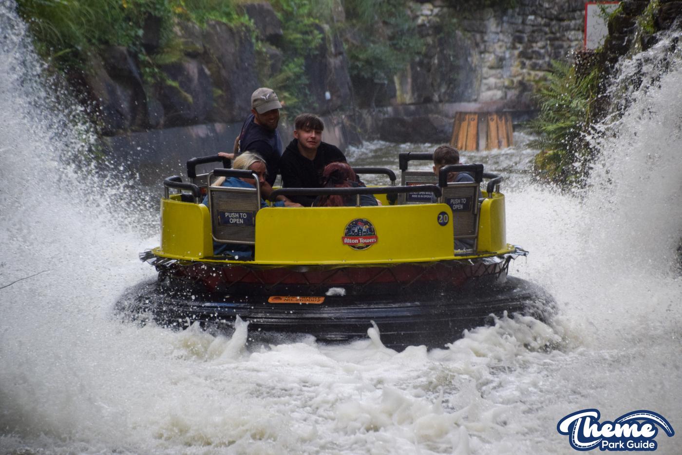 Alton Towers Rapids Waterfalls Return