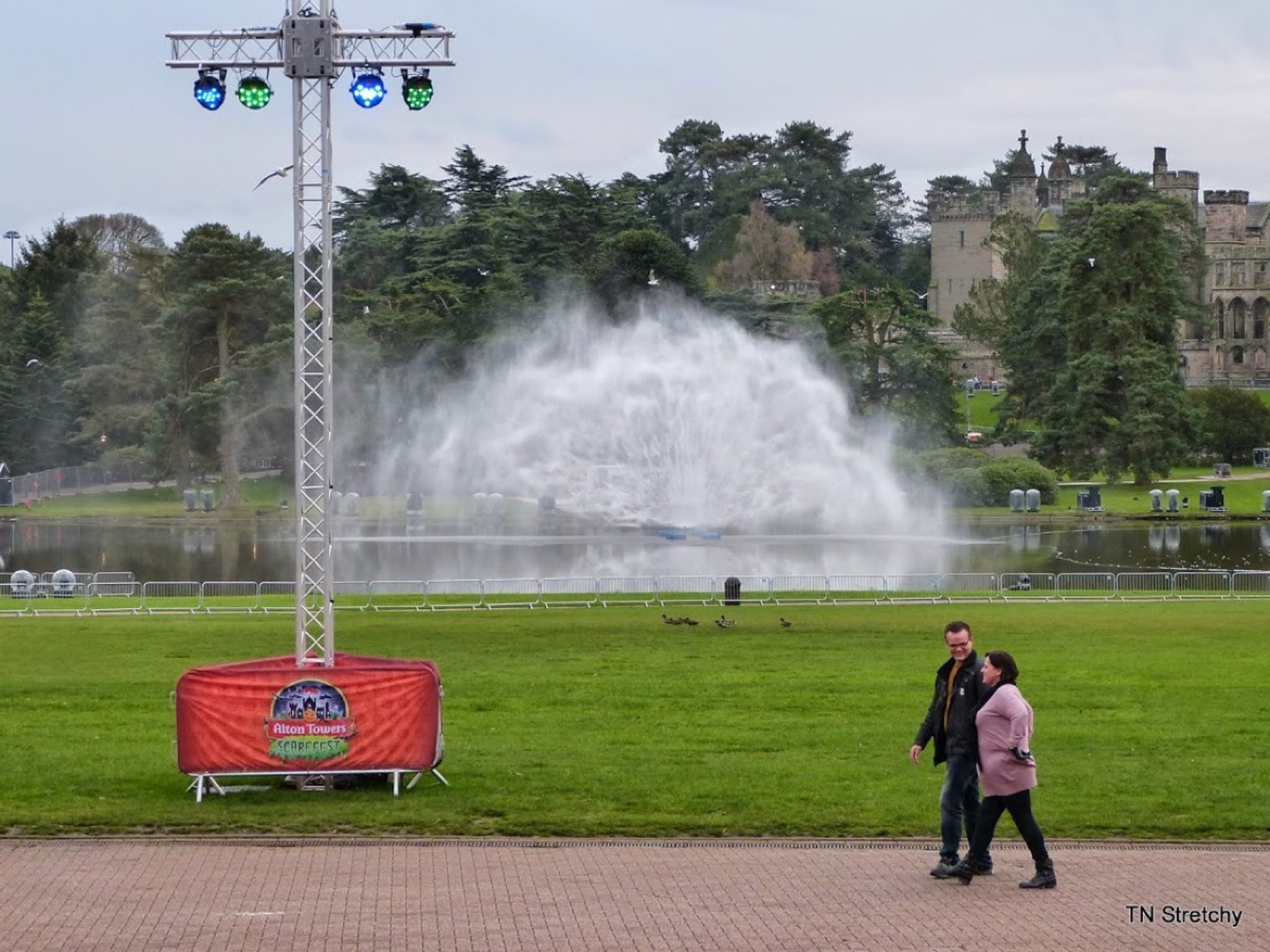 Towers Fireworks Preparations
