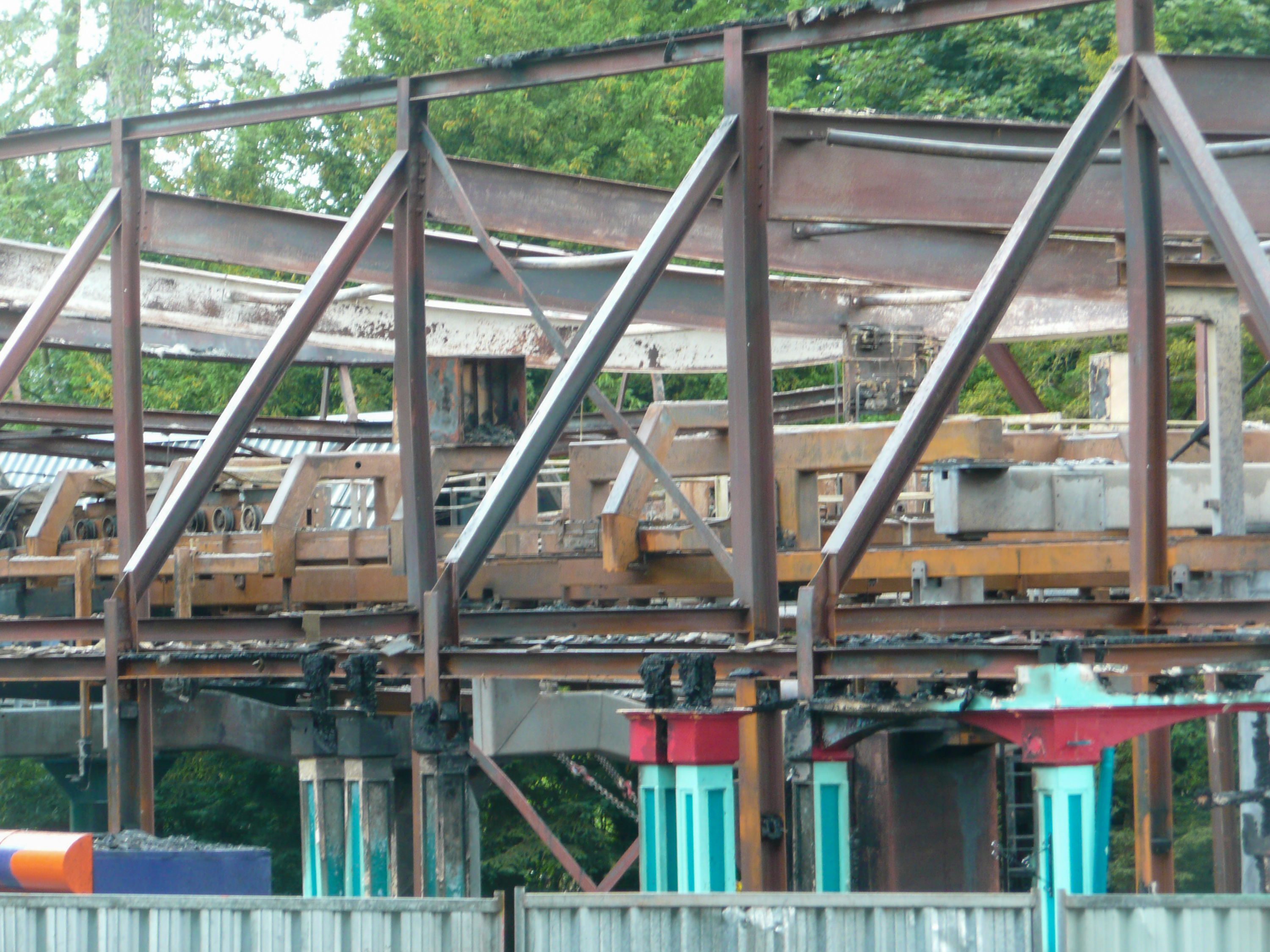 Damage Of Skyride Fire Now Clear