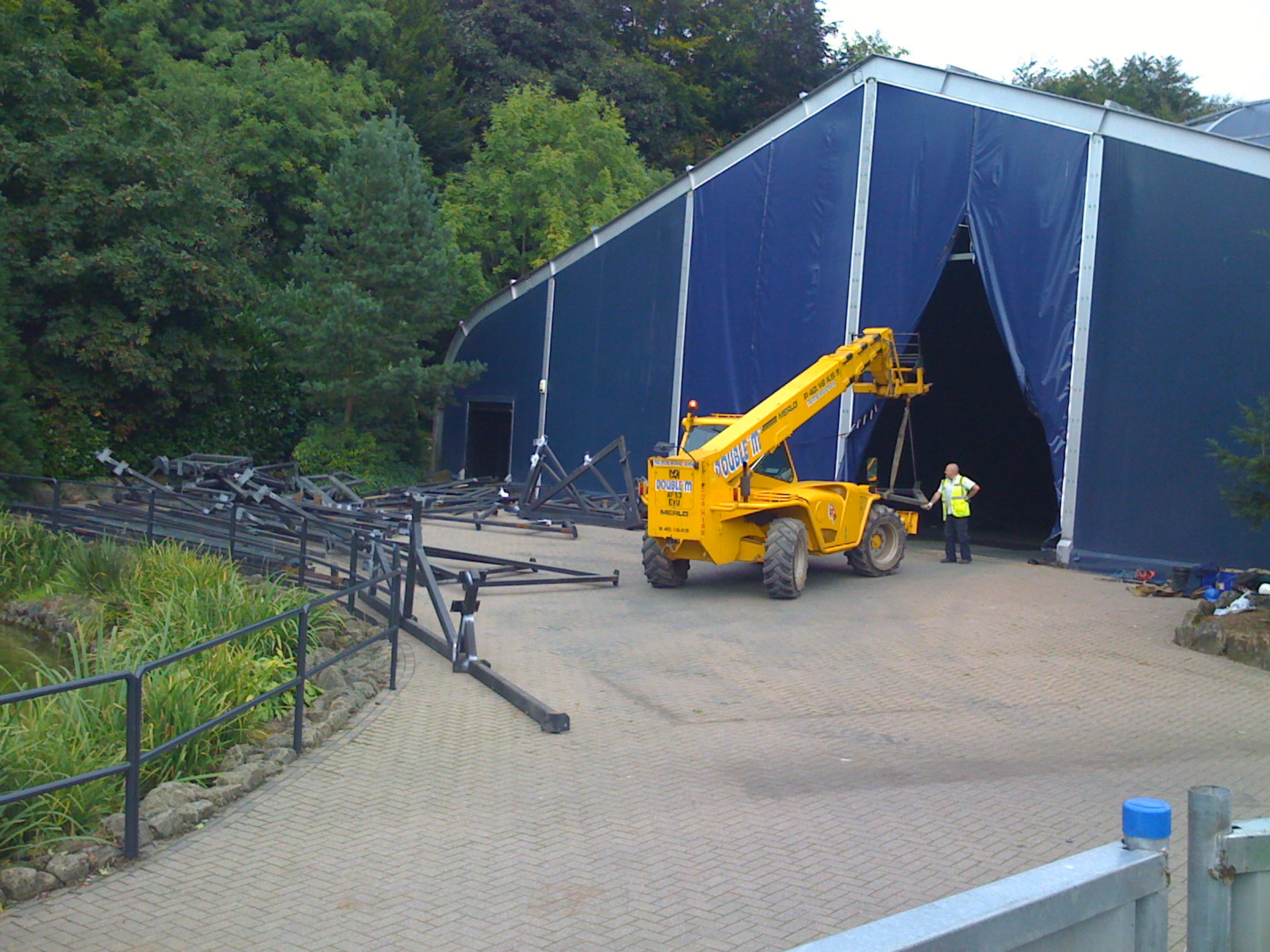 Alton Towers Black Hole Track Removal