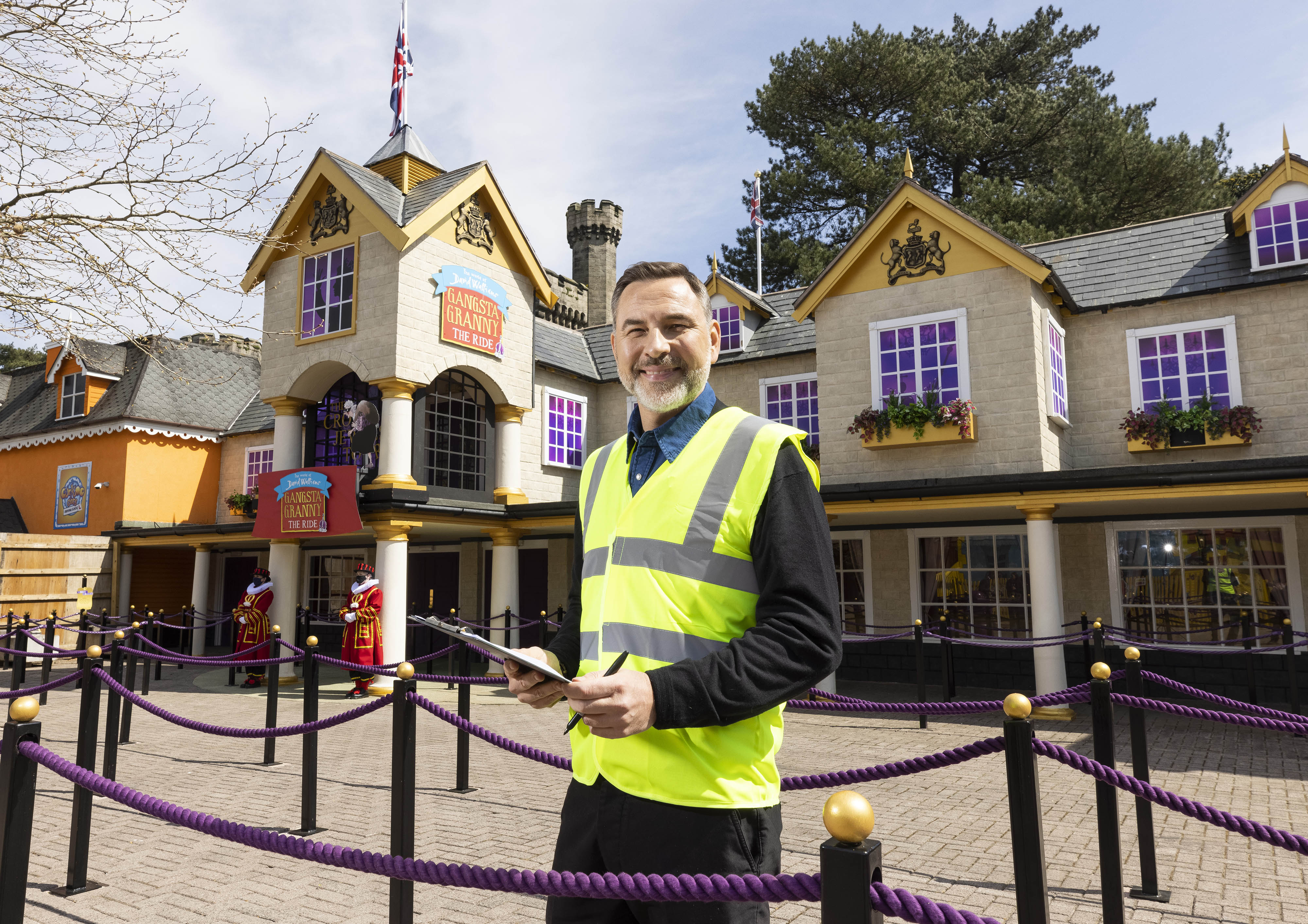 David Walliams Gives Green Light To Gangsta Granny The Ride At Alton Towers