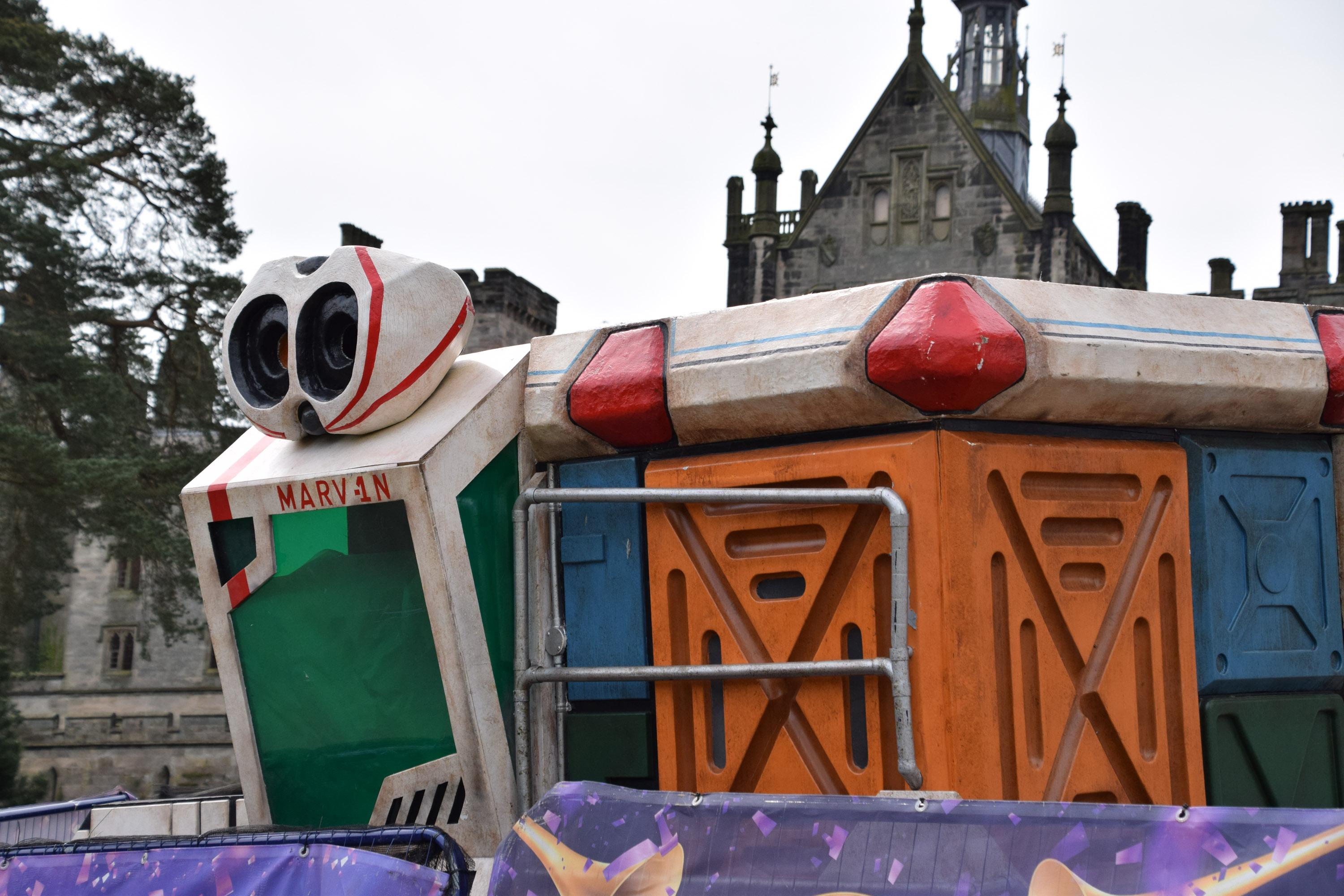 Alton Towers 2023 Mardi Gras Setup Begins