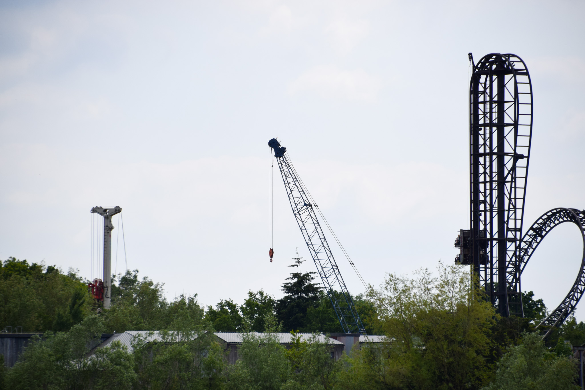 Crane Arrives At Project Exodus