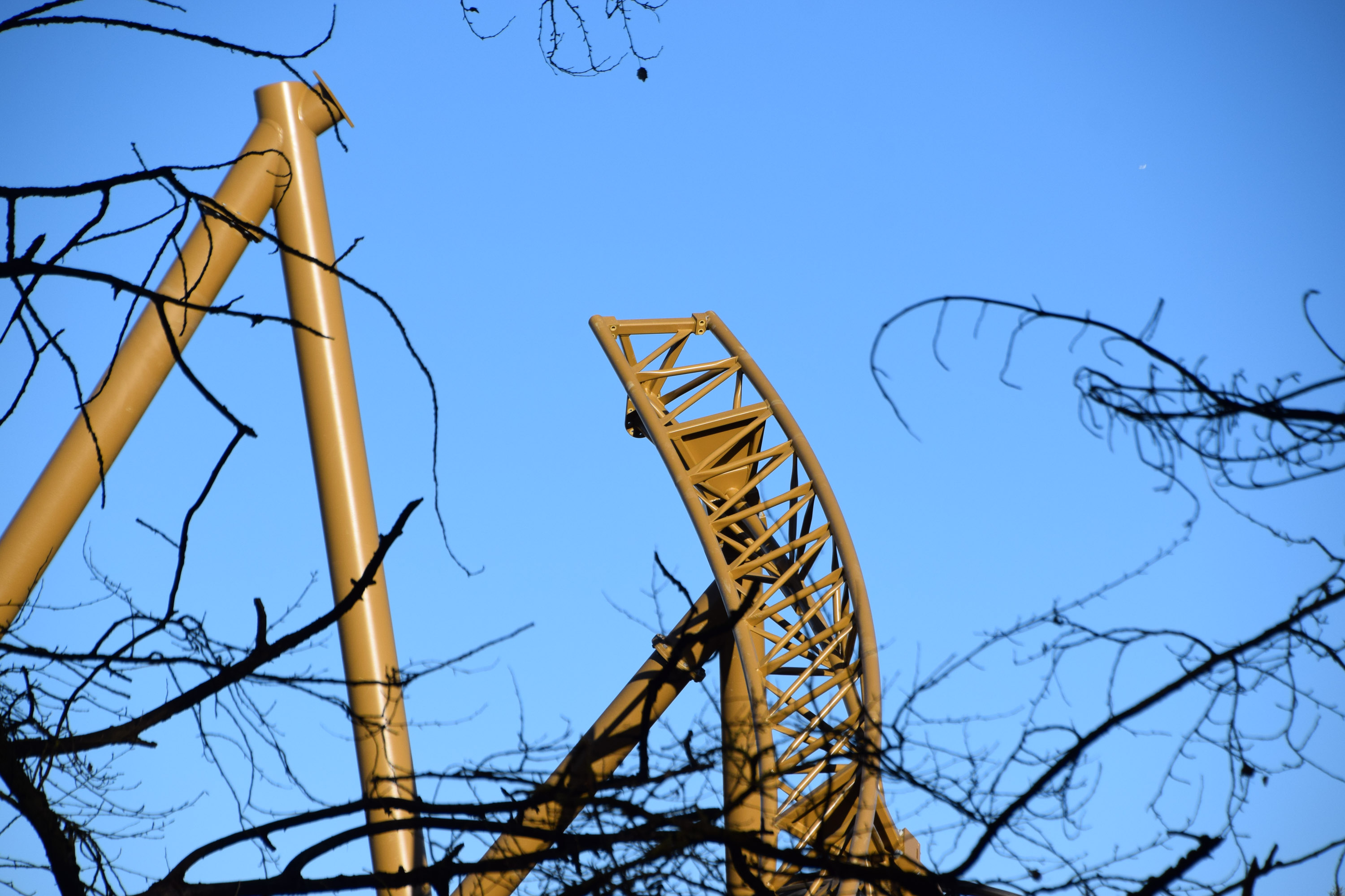 Hyperia Final Turn Around And Station Track Installed