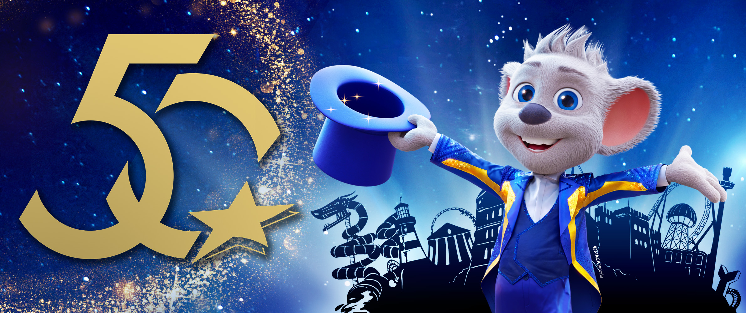 Celebrating under the stars: 50 Years of Europa-Park