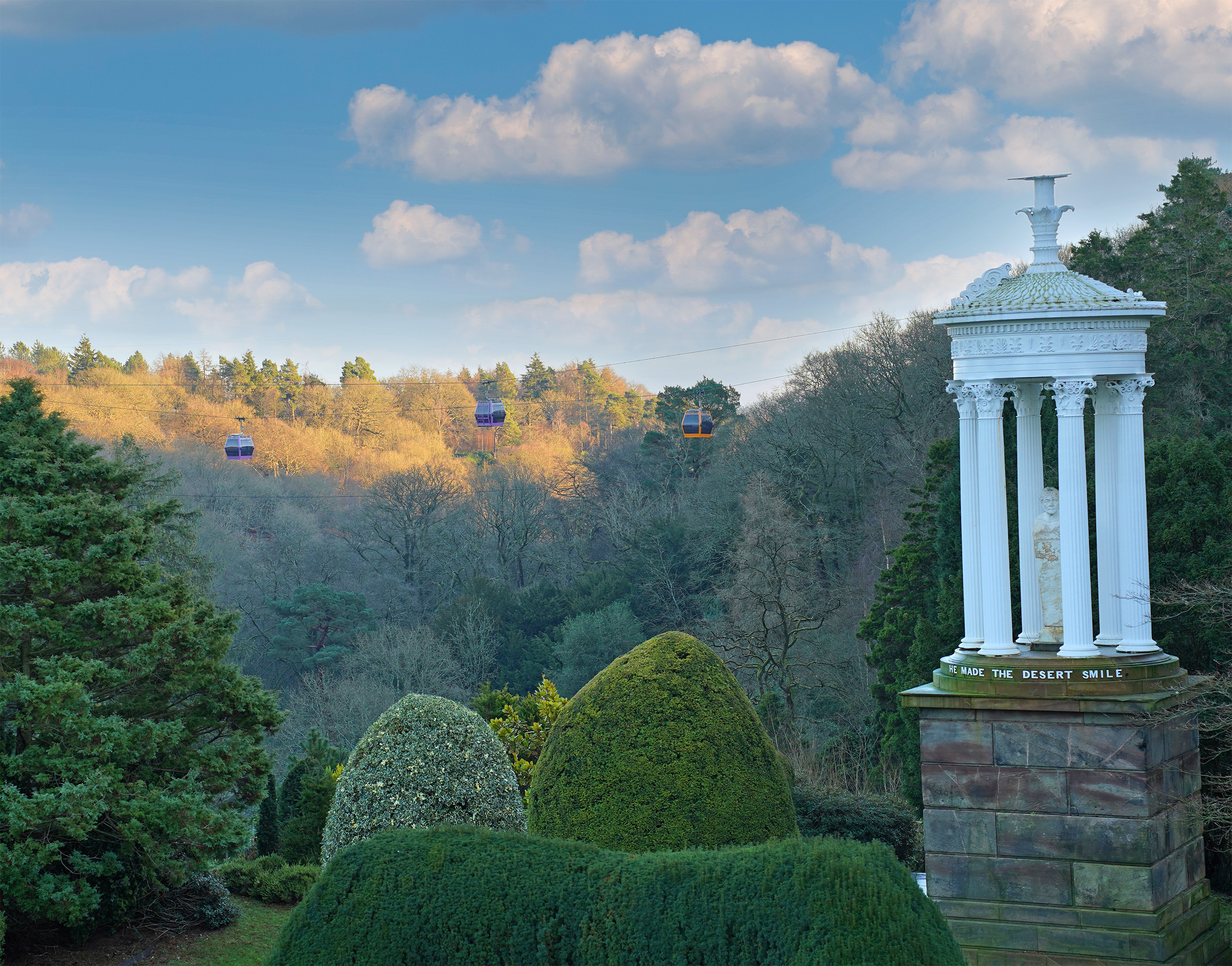 Alton Towers Skyride Testing