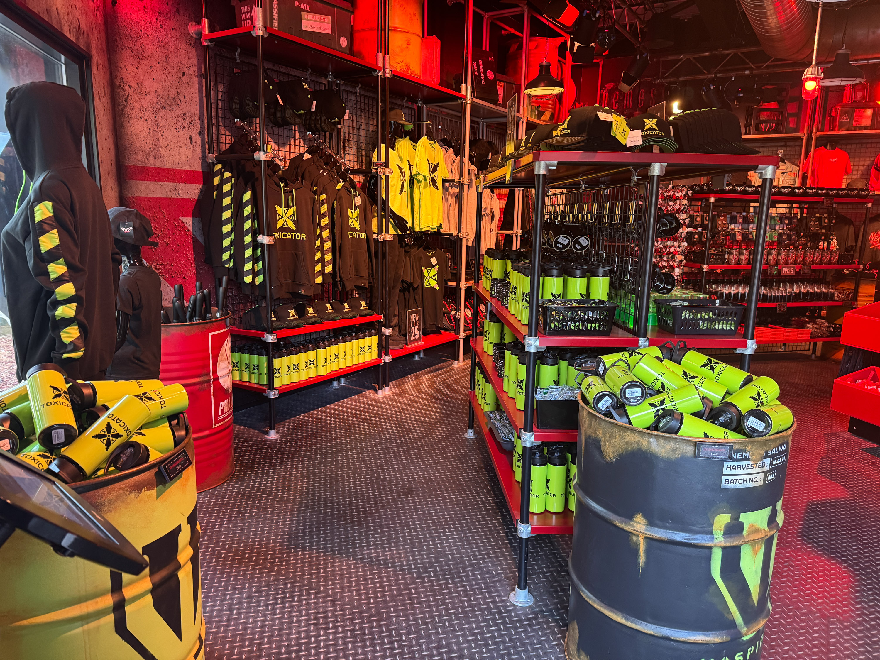 Alton Towers Toxicator Merch Revealed