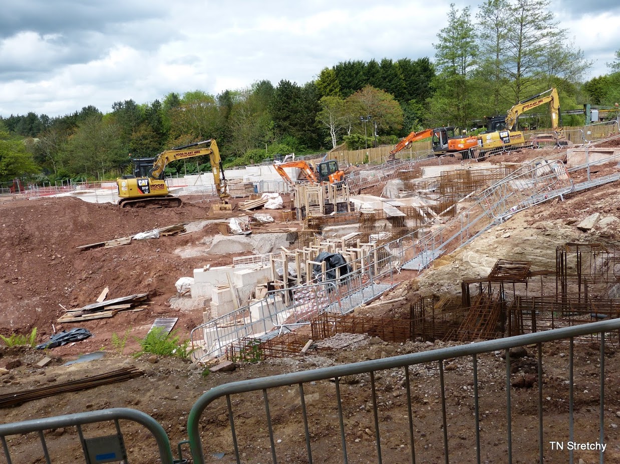 SW8 Track Work Goes Vertical!