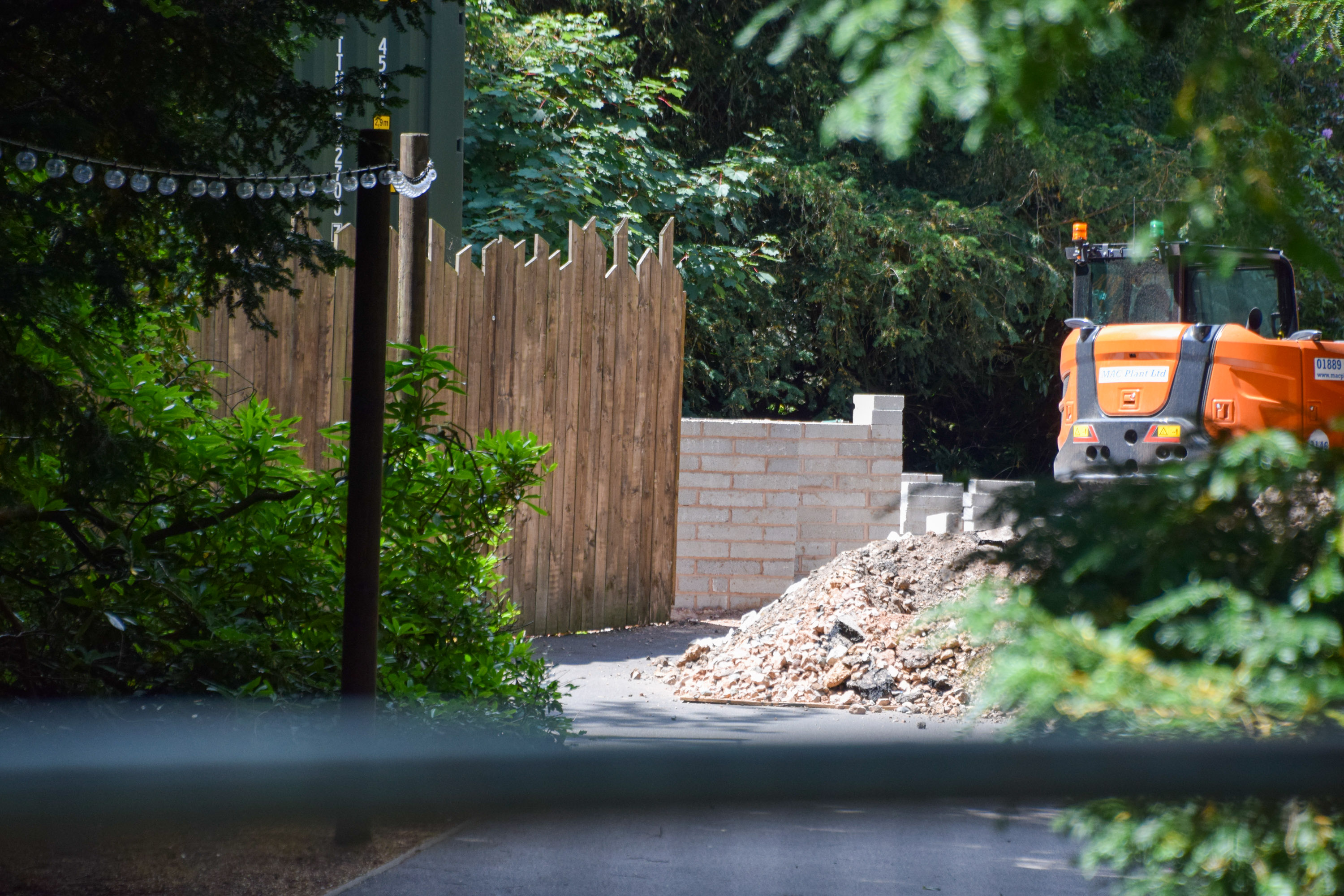 Scarefest 2025 New Maze Construction Begins at Alton Towers