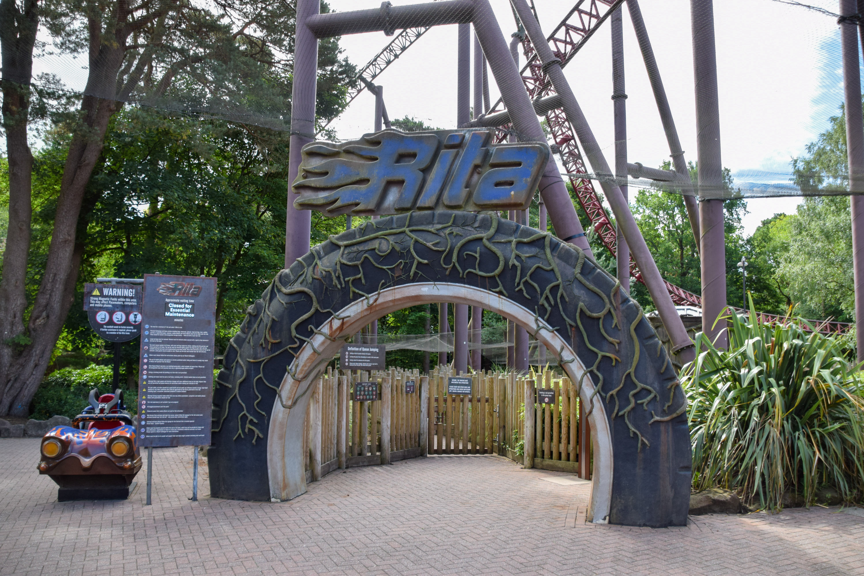 Rita at Alton Towers Still Closed After Over a Month