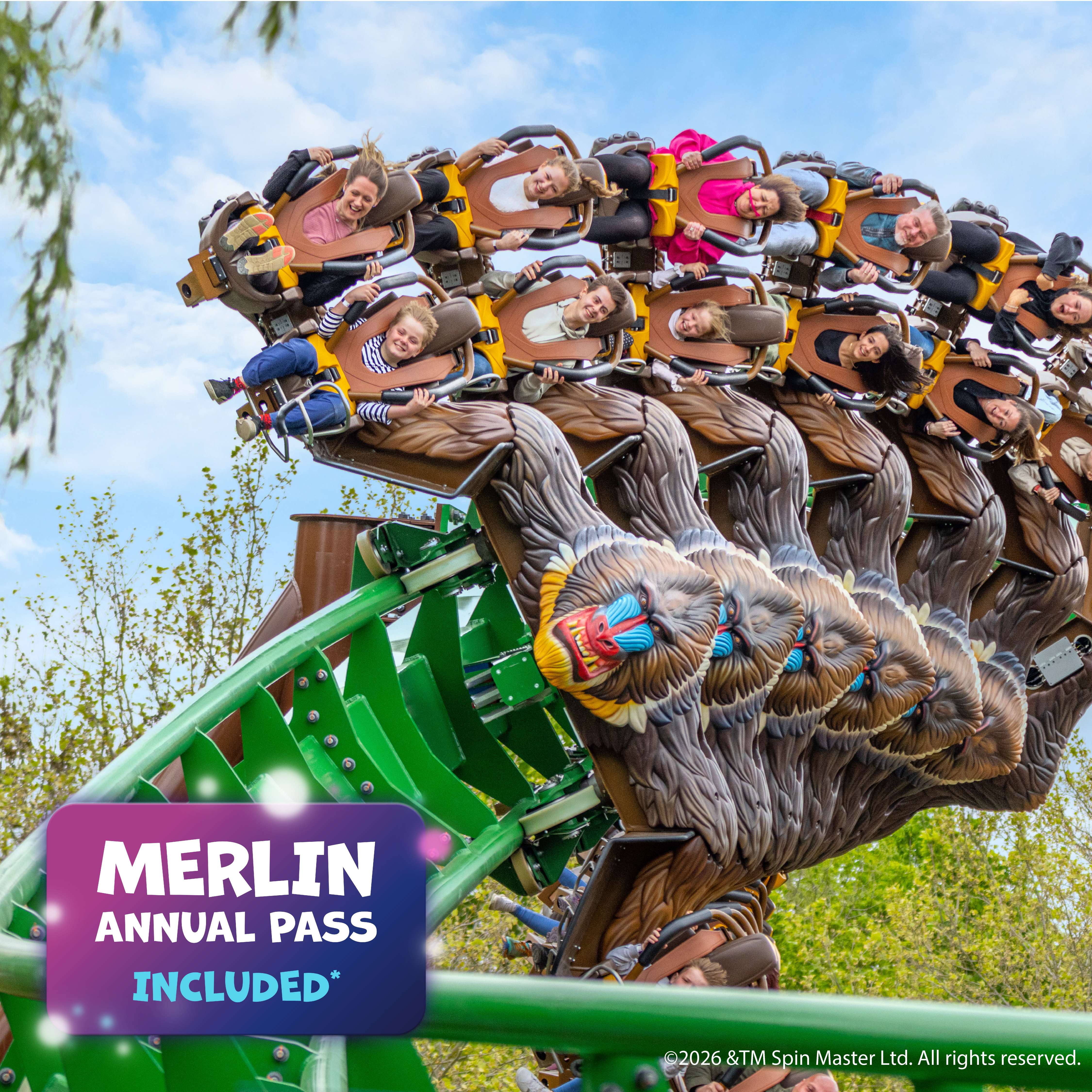 Merlin Theme Parks Short Break Offer – Stay for a Night, Play for a Year