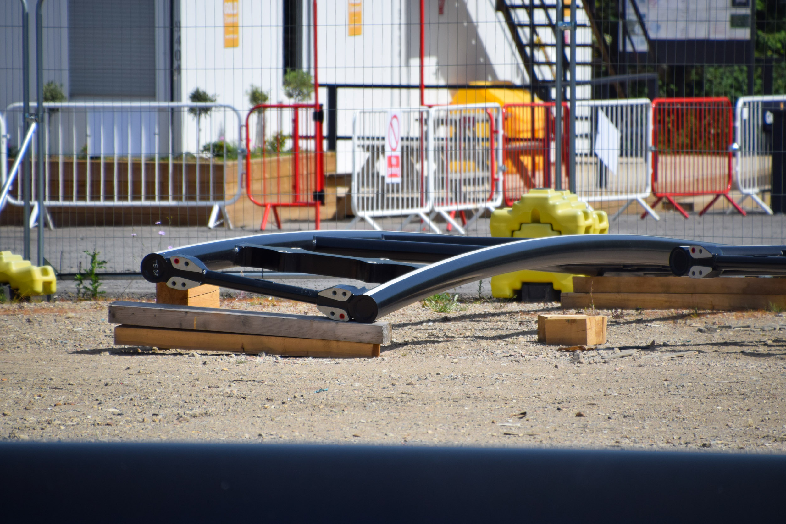 Chessington Minecraft Coaster Update Featuring New Track Delivery