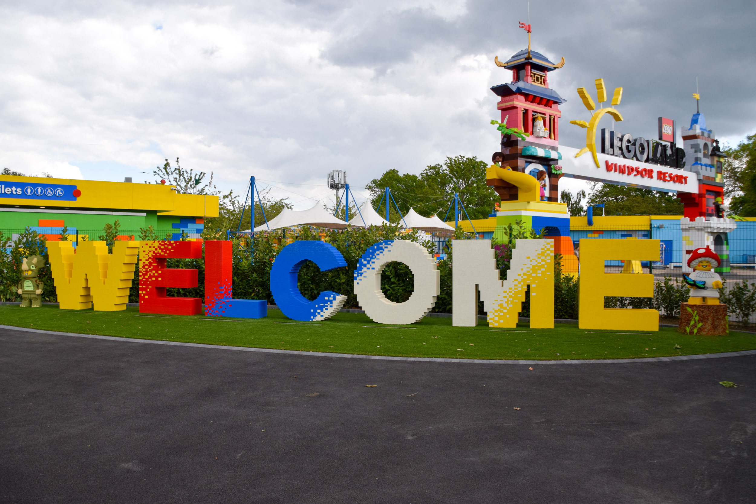 First Look at LEGOLAND Windsor's New Security Entrance