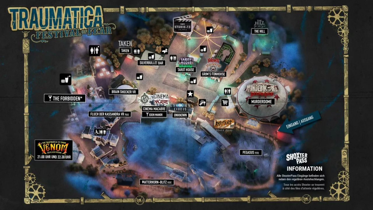 Europa Park 2025 Special Event Map