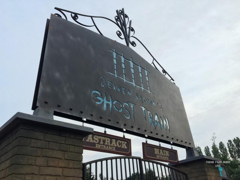 Derren Browns Ghost Train Grand Opening