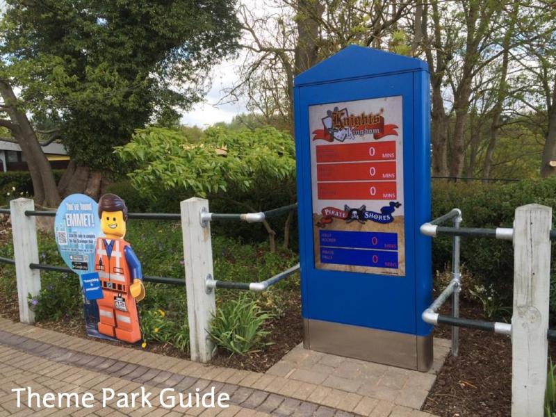 New Queue Time Boards At Legoland Windsor