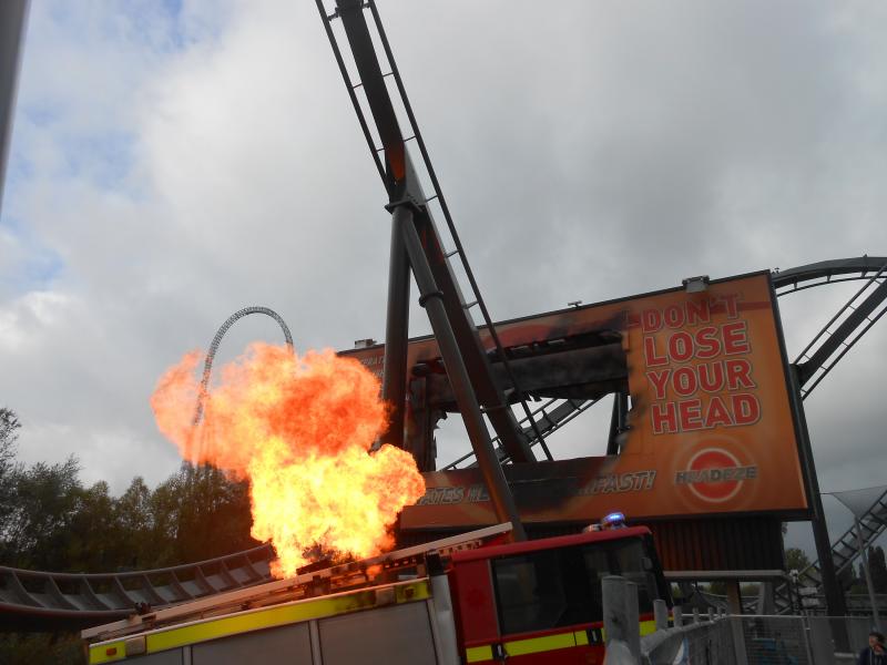 Swarm fire effect Testing
