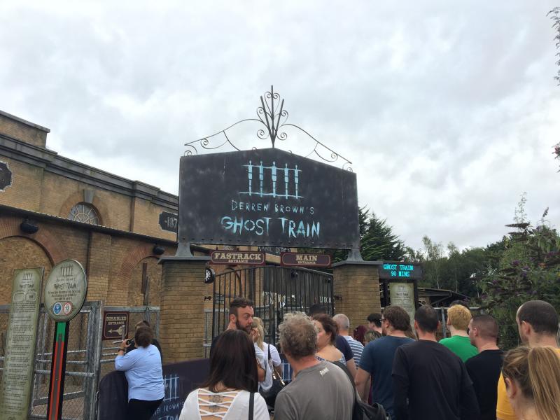 Derren Browns Ghost Train Reopens