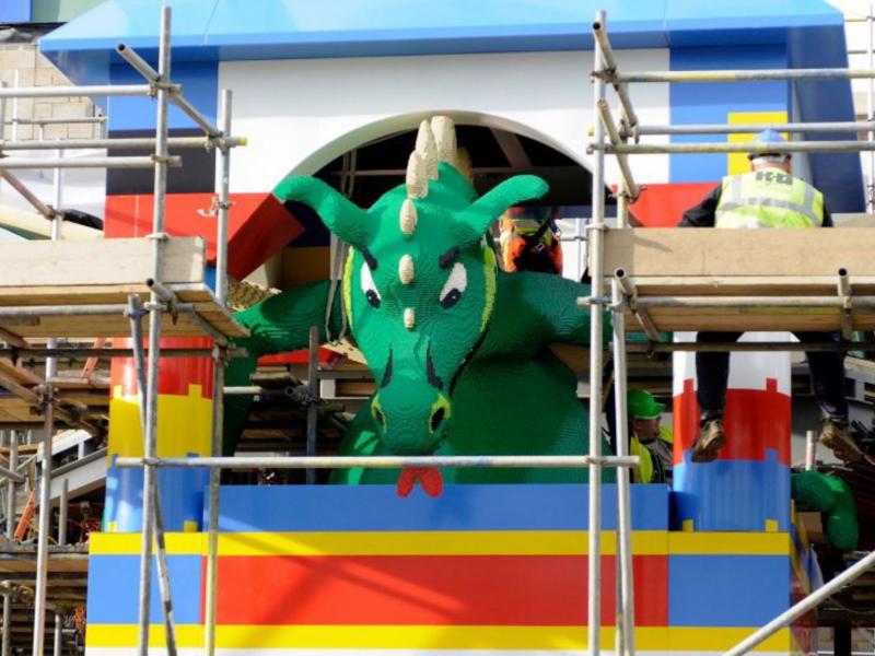 Legoland Hotel models arrive
