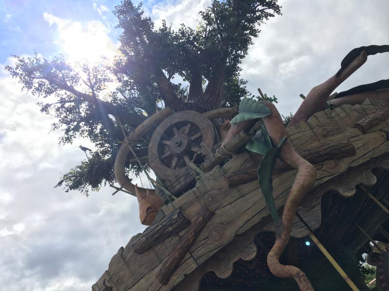 Adventure Tree Carousel Water Effects
