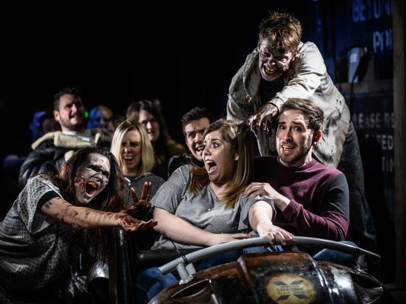 Thorpe Park Walking Dead MidFright Experience