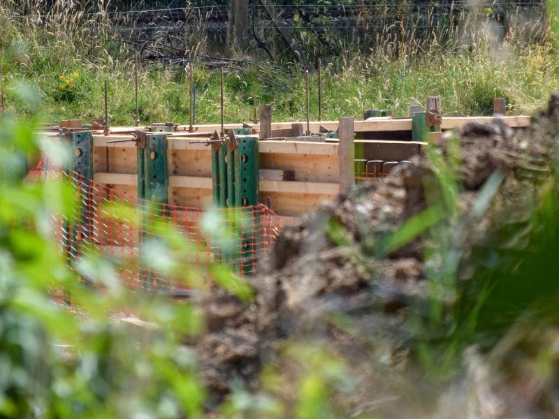 Legoland Haunted House Foundations Laid