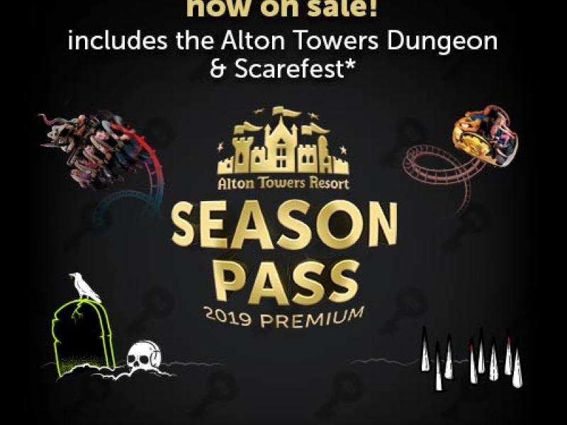 Alton Towers Premium Season Pass