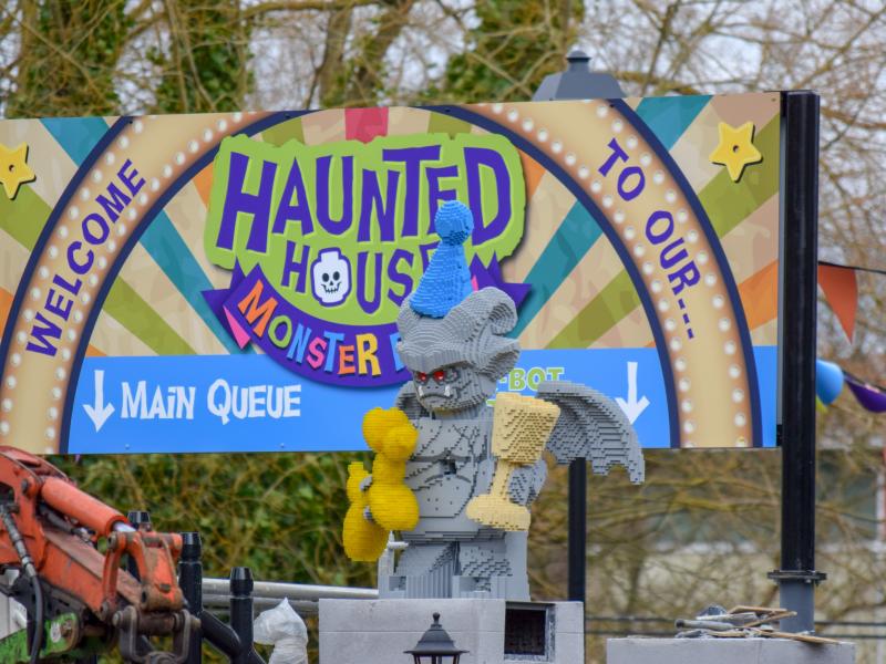 Haunted House Monster Party Almost Complete