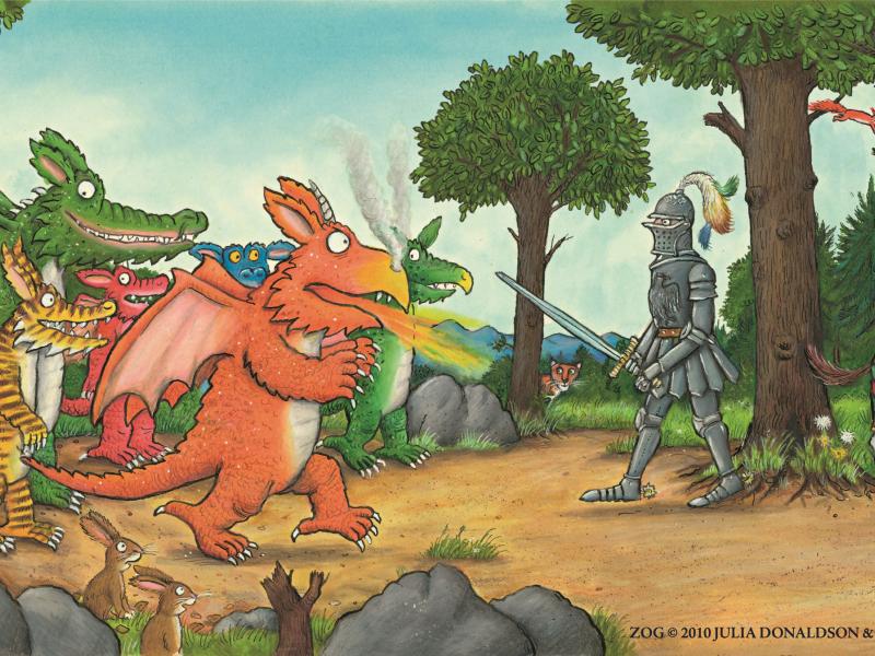 Interactive Zog Trail Coming Warwick Castle In 2020