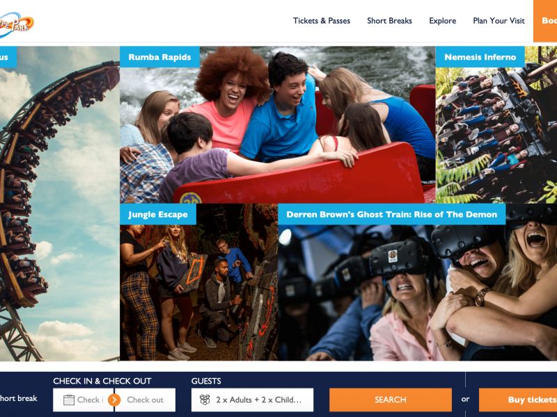 Thorpe Park Launch New Website