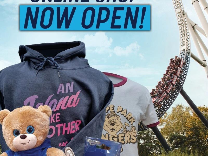 Thorpe Park Launch Online Shop