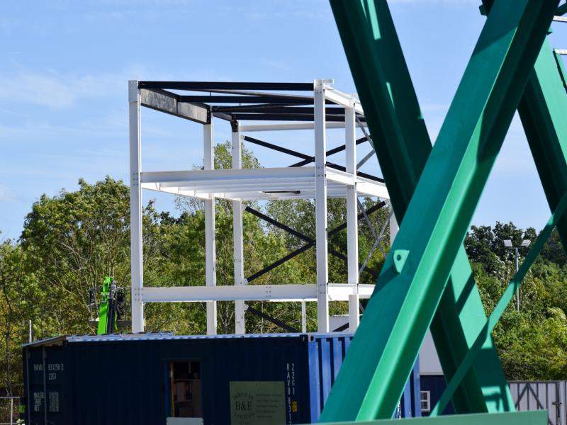 Project Rex Construction Goes Vertical