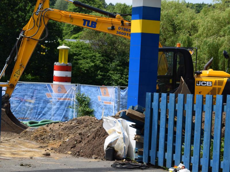 Ground Works Begin On Haunted House