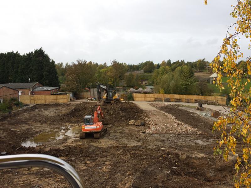 Azteca Hotel Foundations Begin