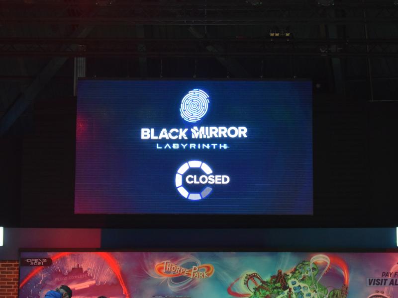 First Look At Black Mirror Labyrinth Construction