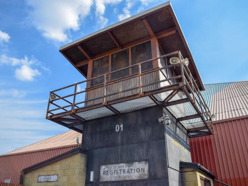 The Walking Dead The Ride Construction