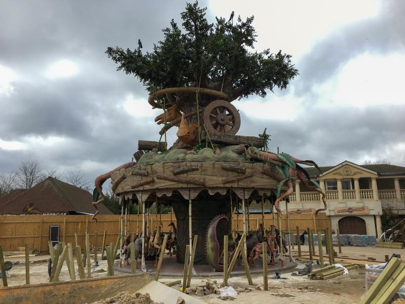 Chessington Adventure Tree Animals Arrive