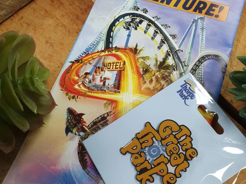 Thorpe Park Release Limited Edition 2020 Map Bundle With Exclusive Pin