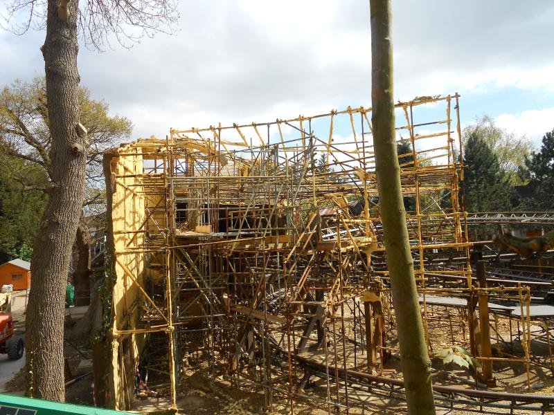Runaway Mine Train Rocks Removed