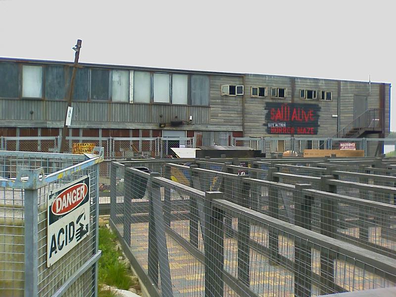 Saw Alive Repair Work Underway