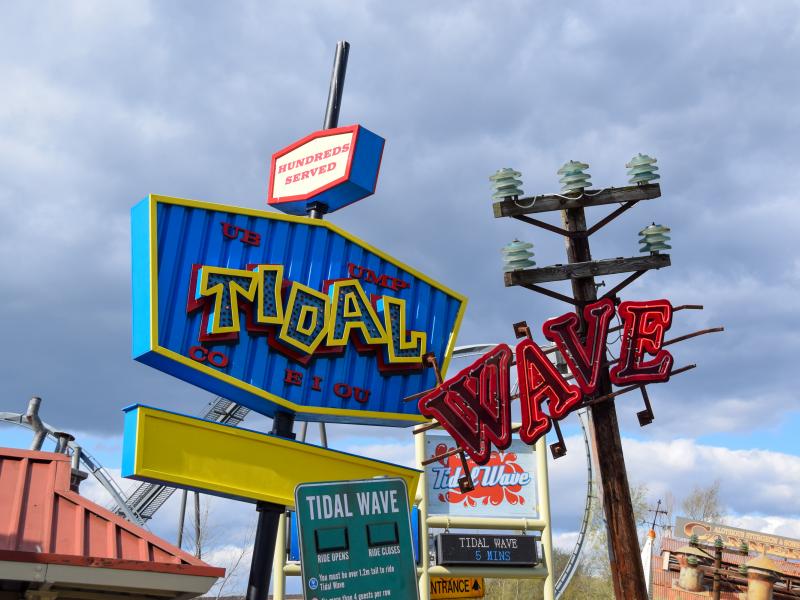 Thorpe Park Debuts New Tidal Wave Theming