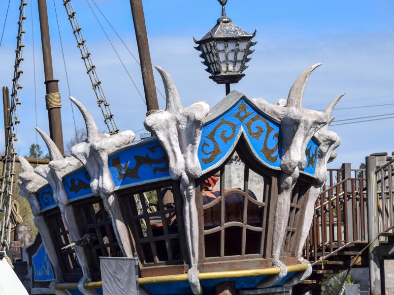 Alton Towers Battle Galleons Repainted